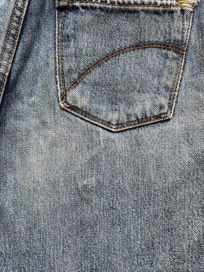 Jean droit taille haute clair – Apolline