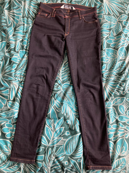 Jean slim taille standard Noir - Mathilde