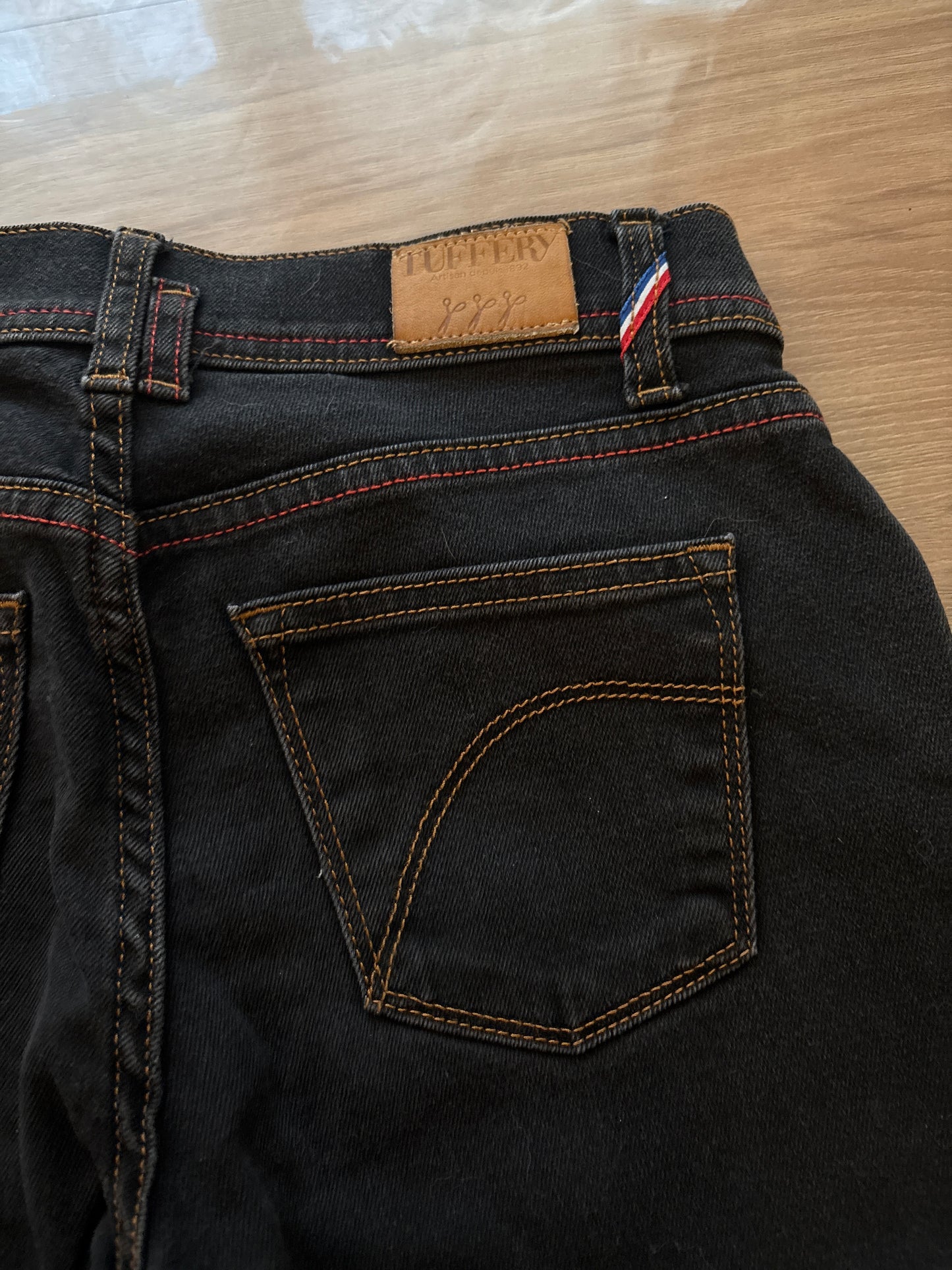 Jean slim taille standard Noir - Mathilde