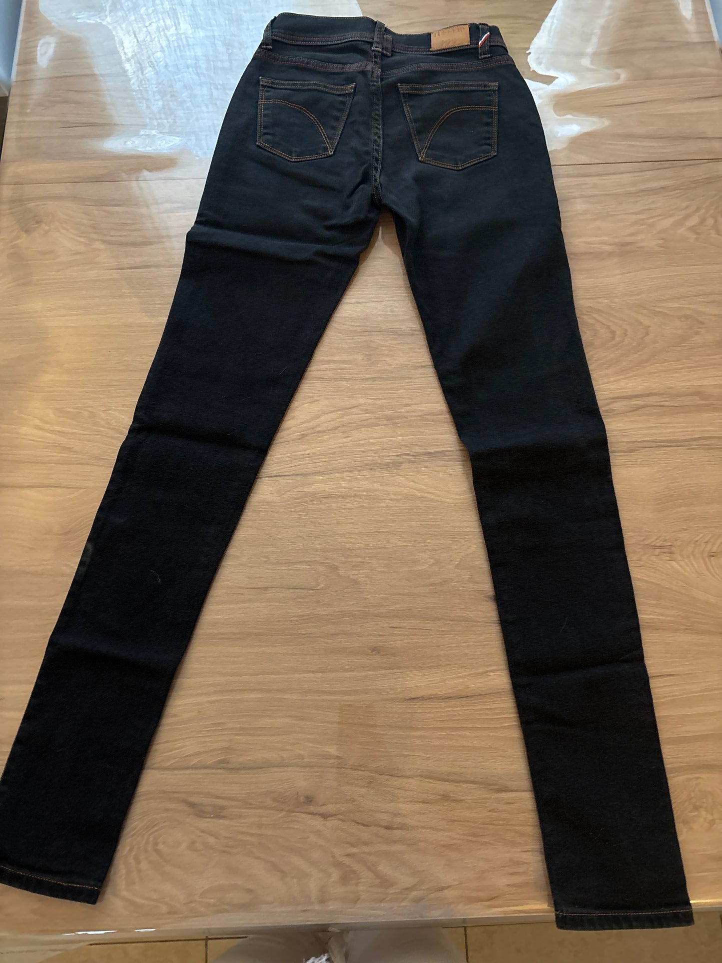 Jean slim taille standard Noir - Mathilde