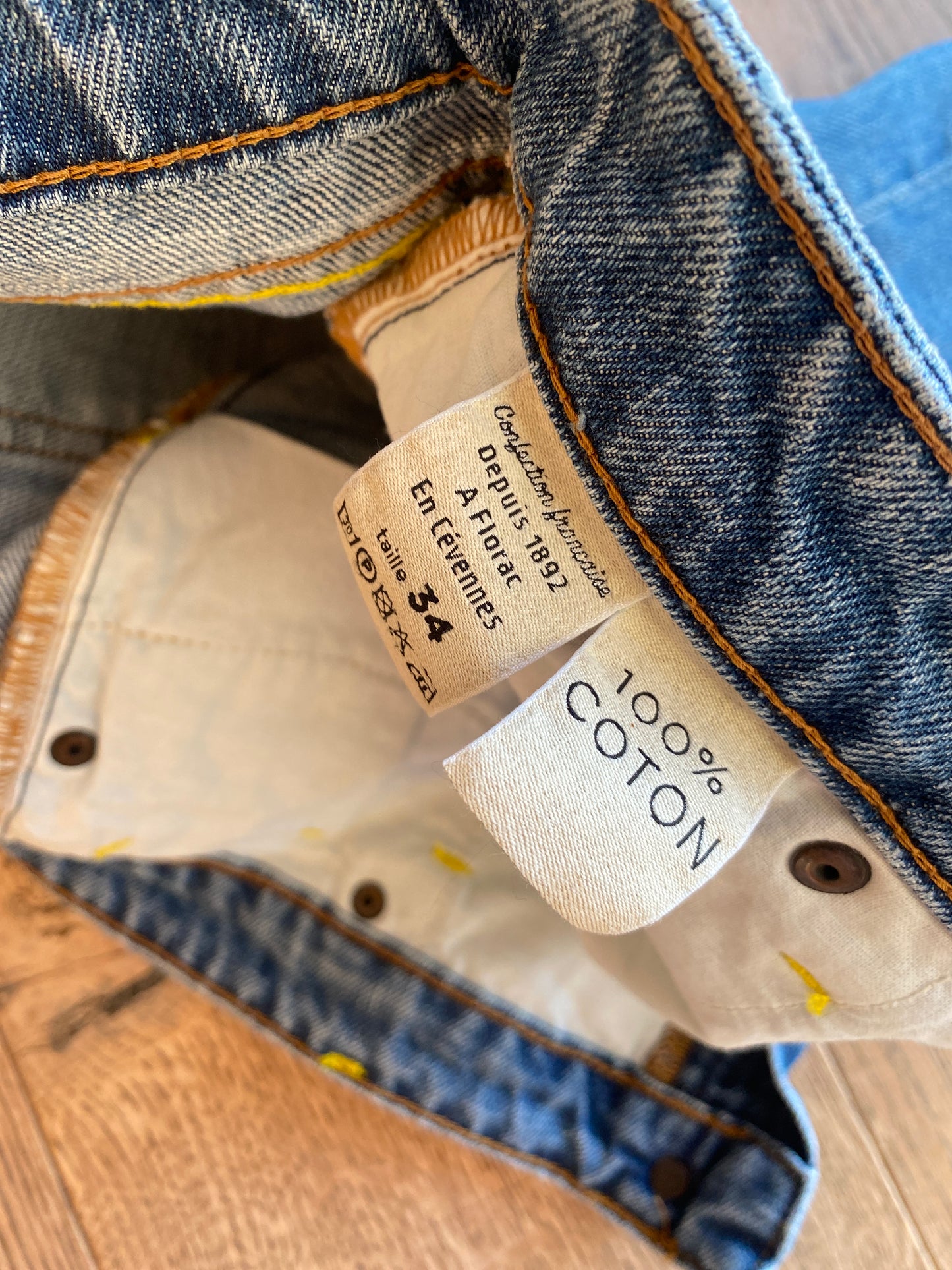 Mini jupe en jean Clair - Fanny