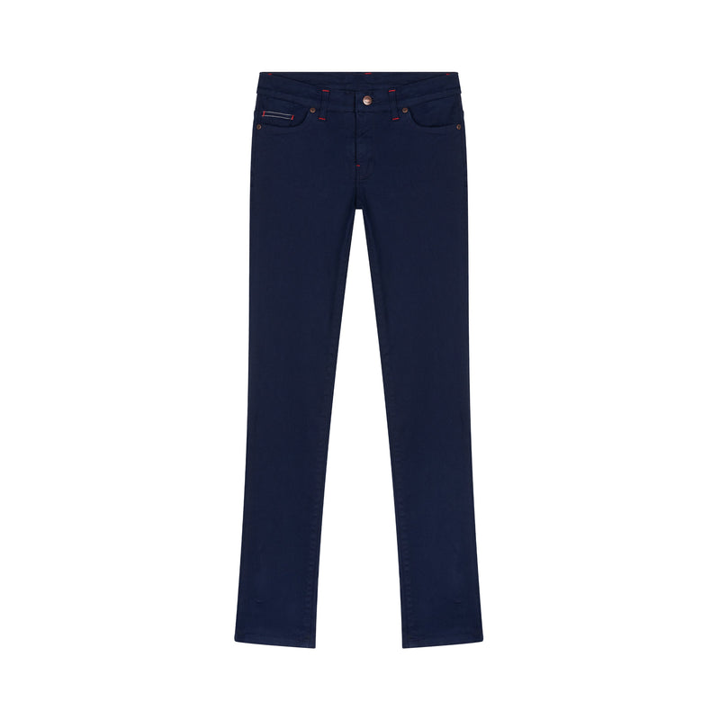 Jean femme ajusté taille standard Bleu Bio – Augusta