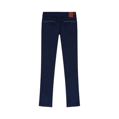 Jean femme ajusté taille standard Bleu Bio Rugby – Augusta