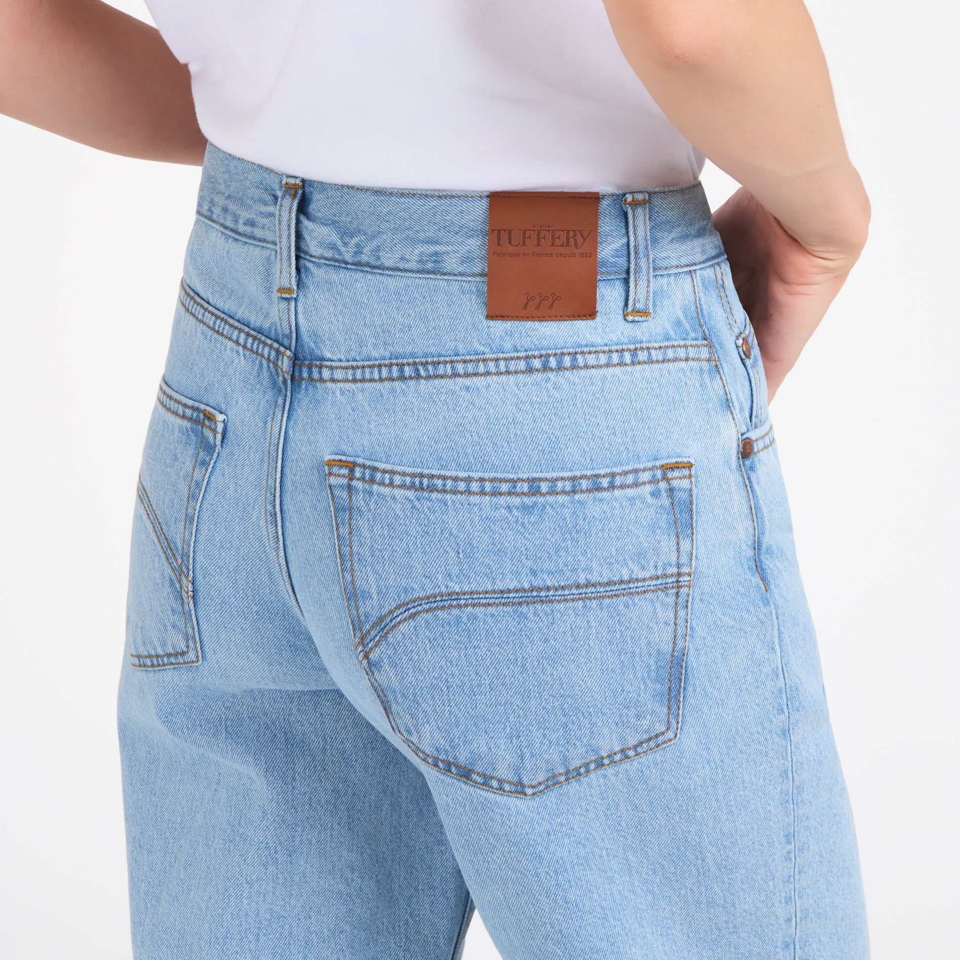 Jean femme baggy Clair - Gaspard