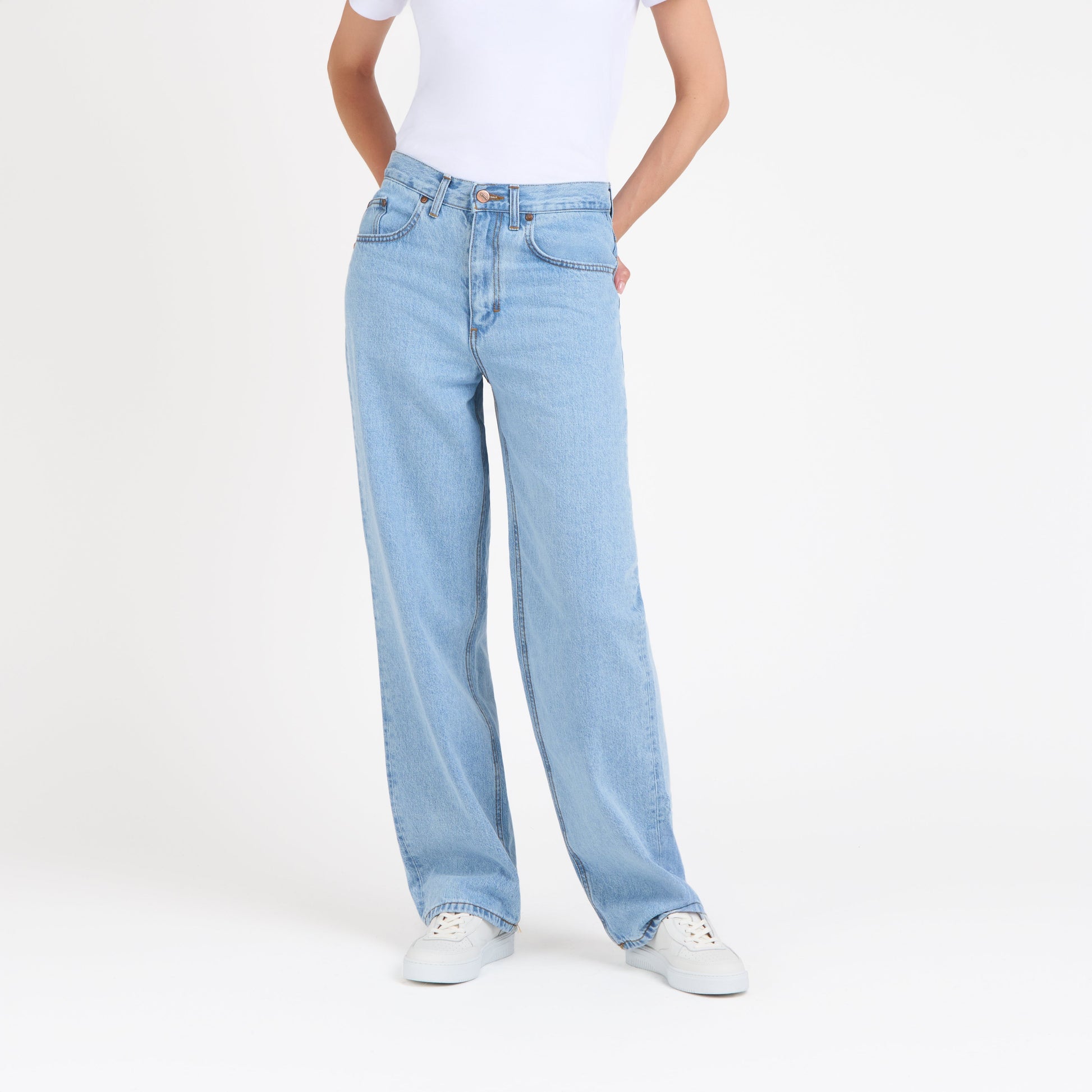 Jean femme baggy Clair - Gaspard
