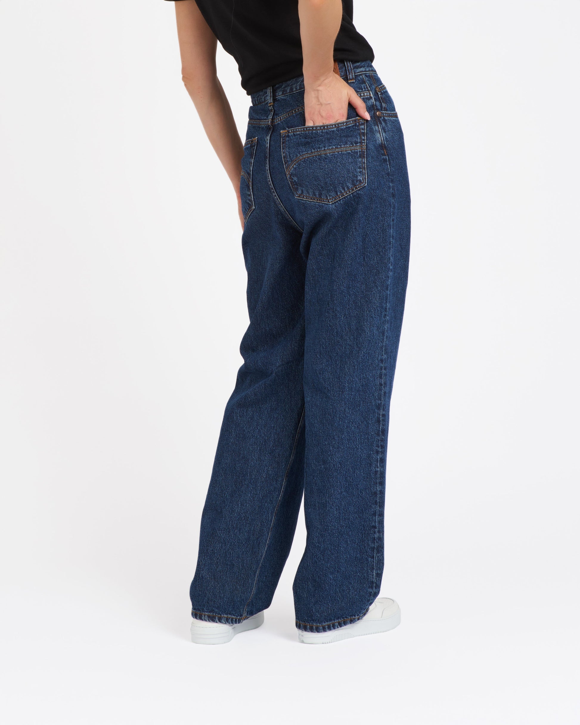Jean femme baggy Stonewashed - Gaspard