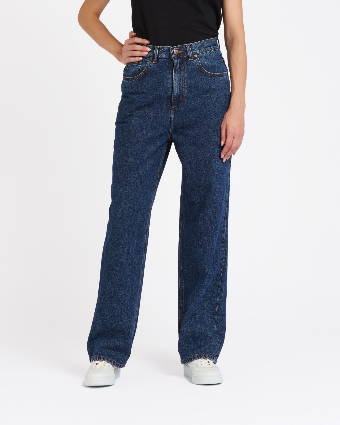 Jean femme baggy Stonewashed - Gaspard