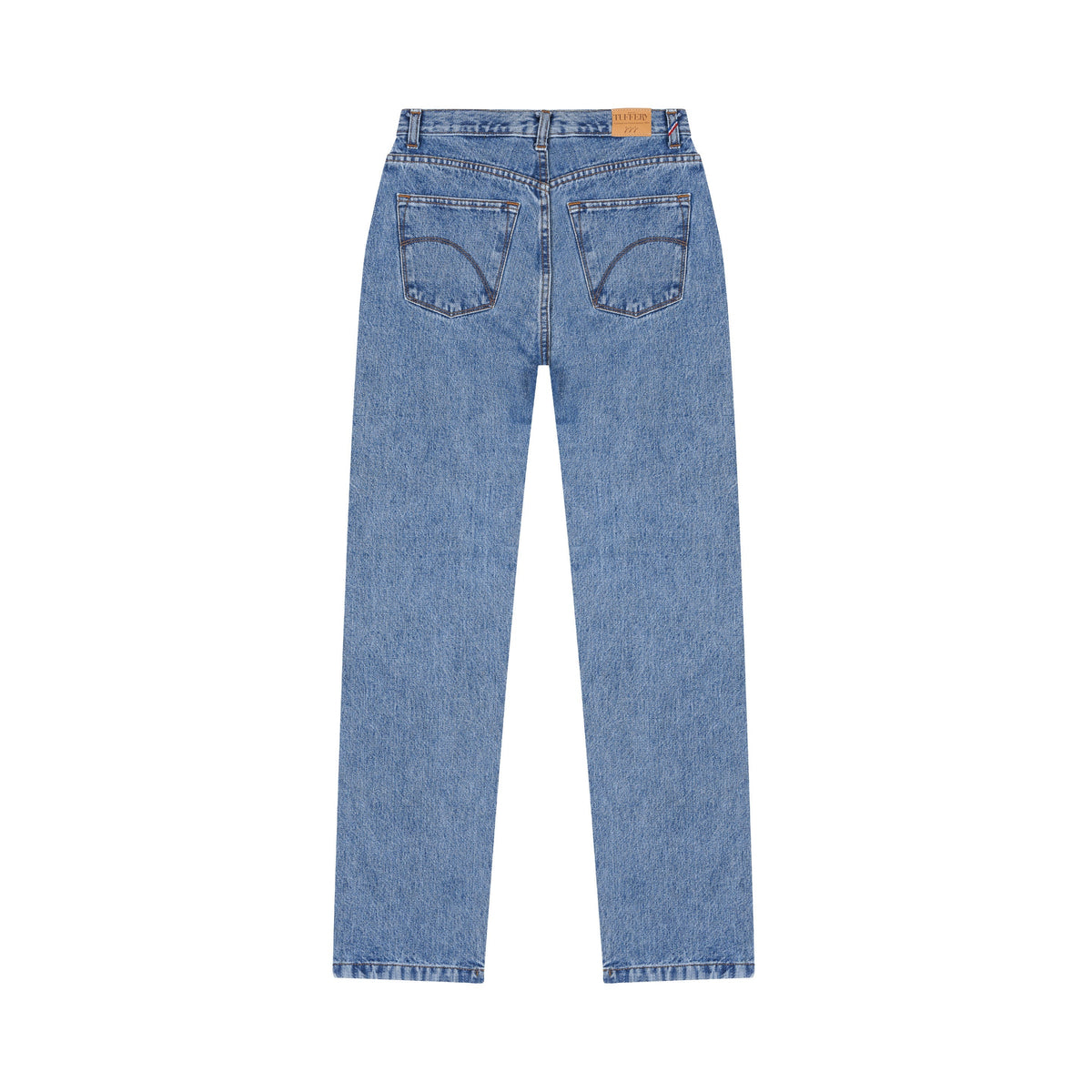 Jean droit taille haute clair – Apolline