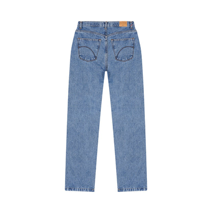 Jean droit taille haute clair – Apolline