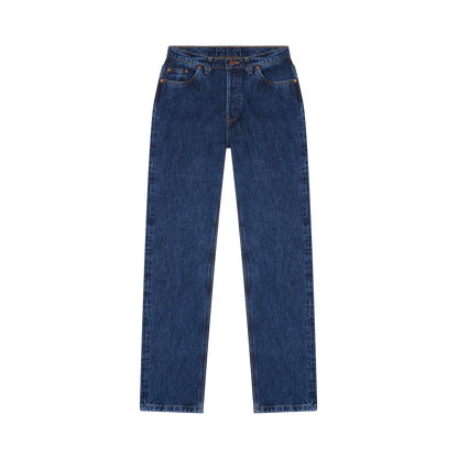 Apolline  Jean femme droit taille haute Stonewashed