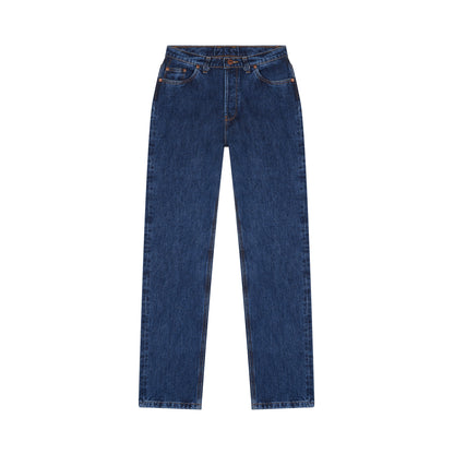 Jean droit taille haute stonewashed - Apolline