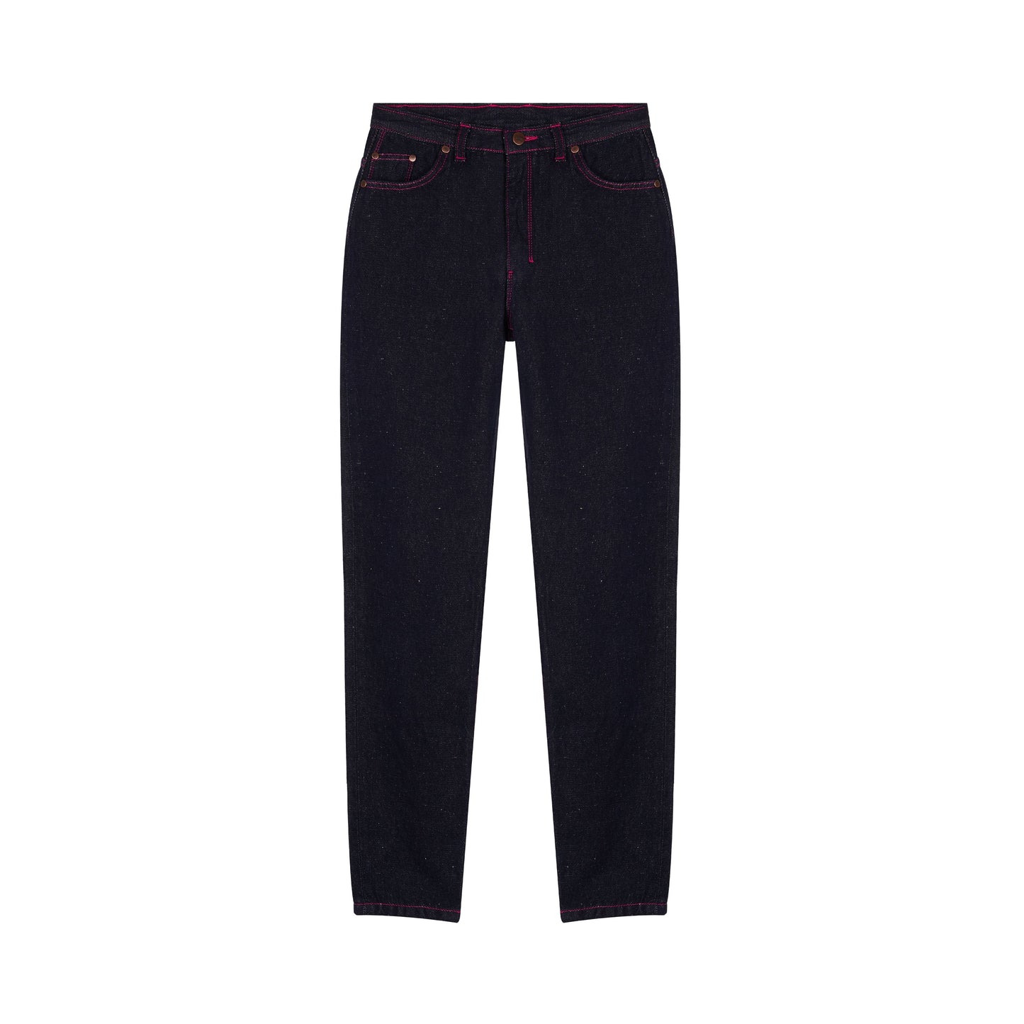 Jean femme mom taille haute Chanvre - Marthe
