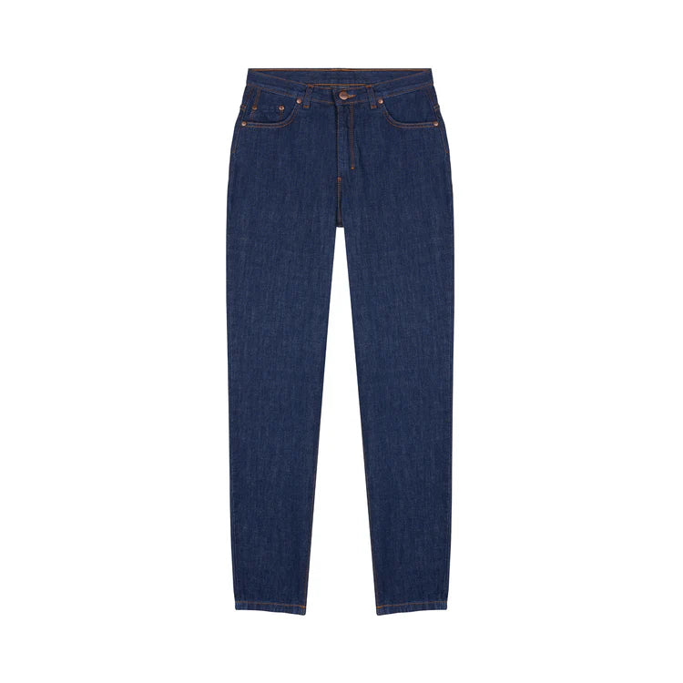 MARTHE - Jean femme mom taille haute Coton Bio