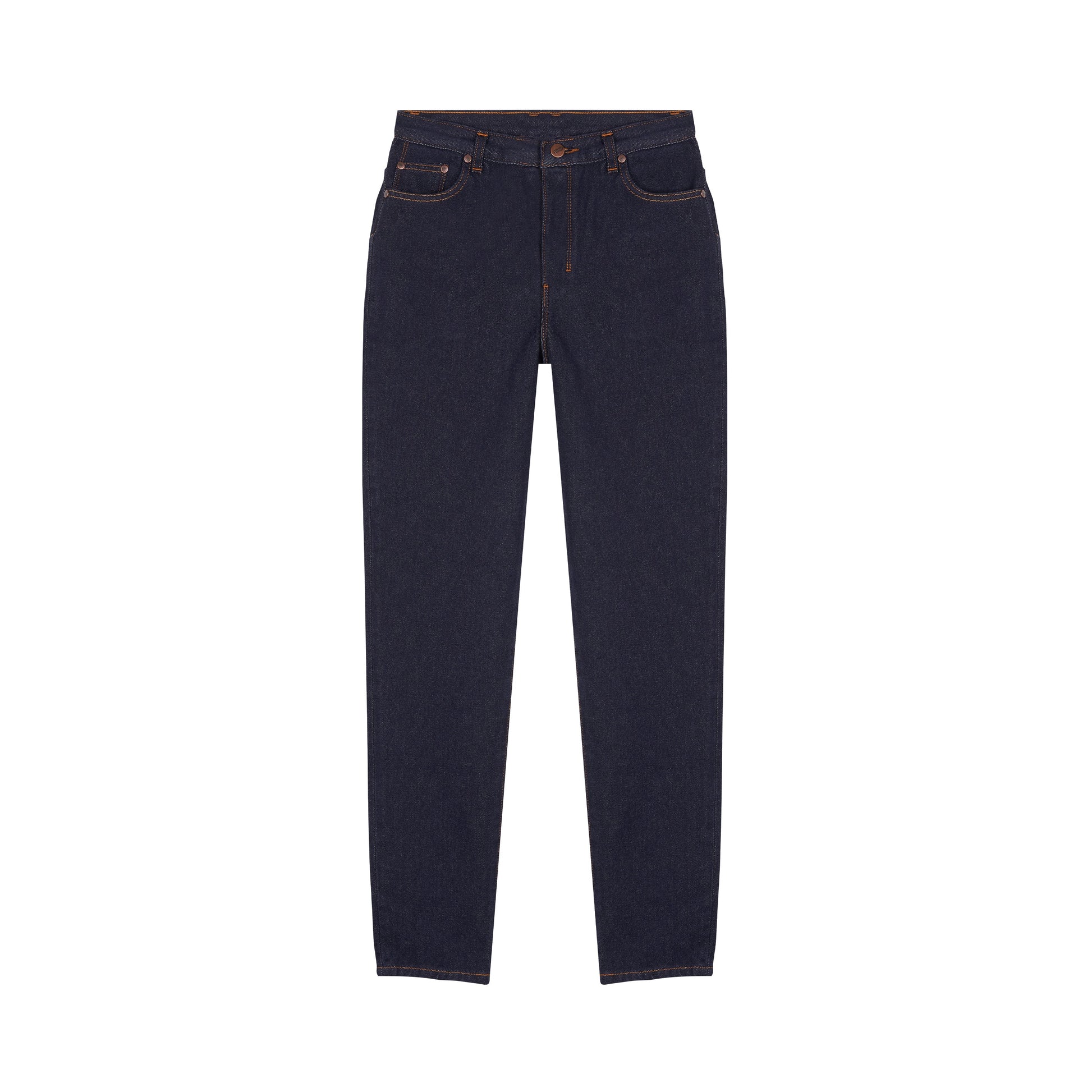 Jean mom taille haute Laine Française - Marthe