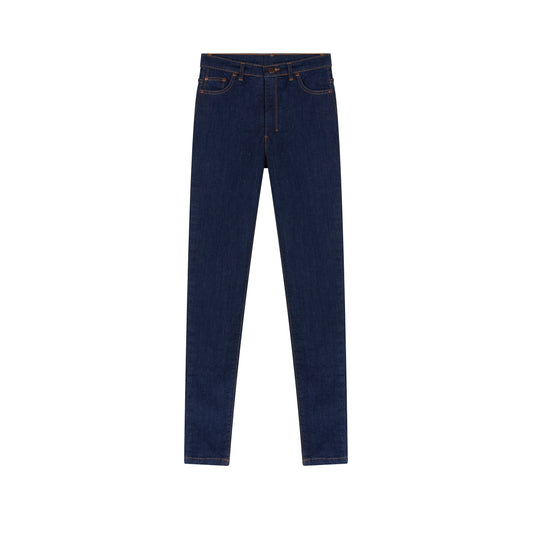 Jean slim taille haute Coton Bio - Marianne