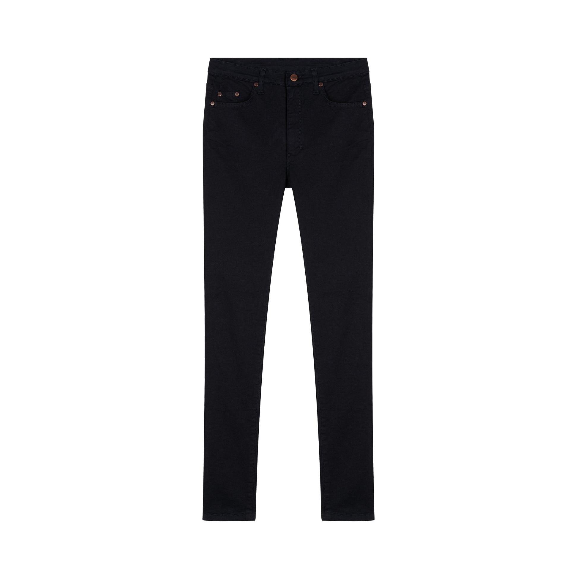 Jean slim Taille Haute Noir – Marianne