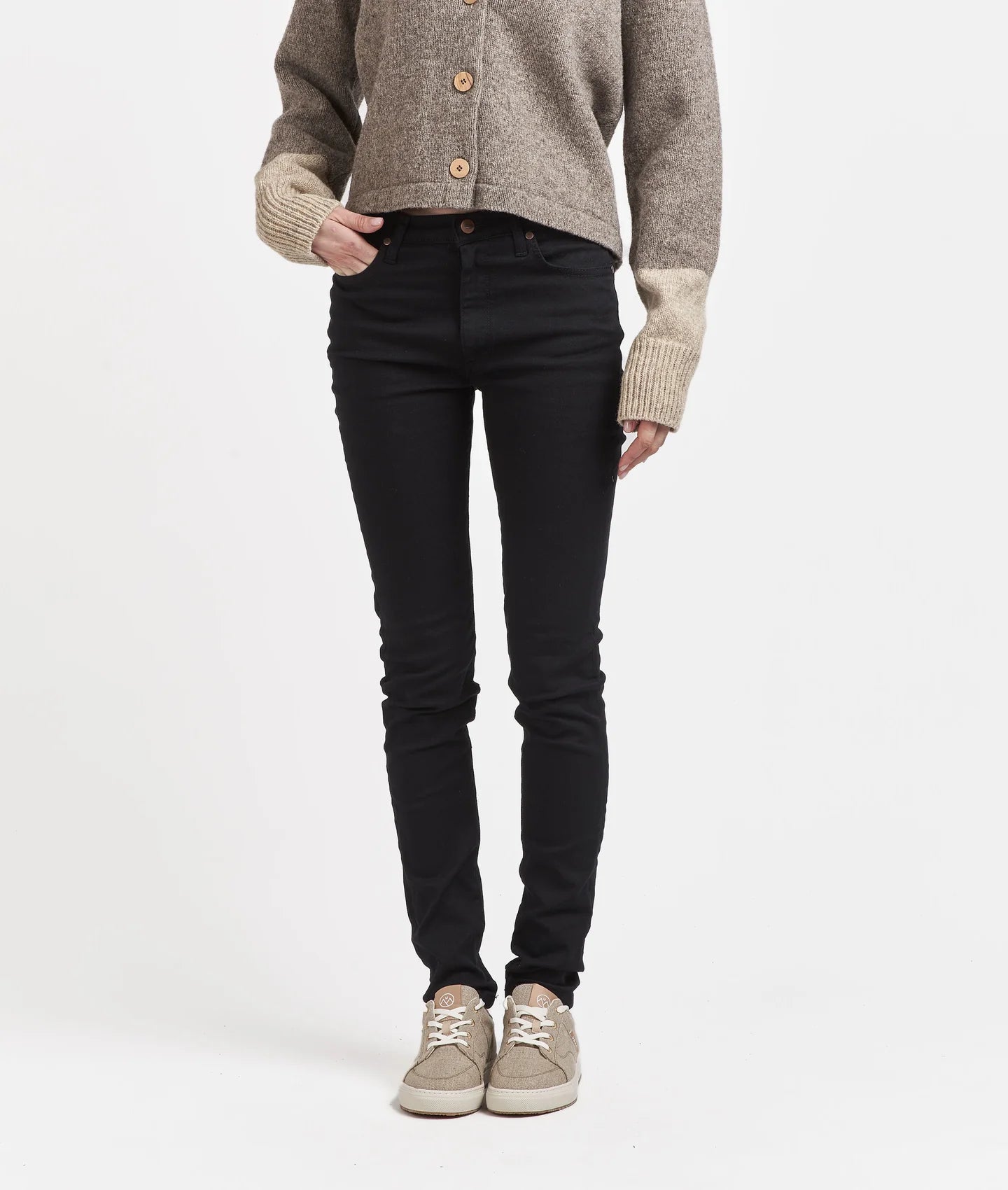 Jean femme slim taille haute Coton Bio - Marianne