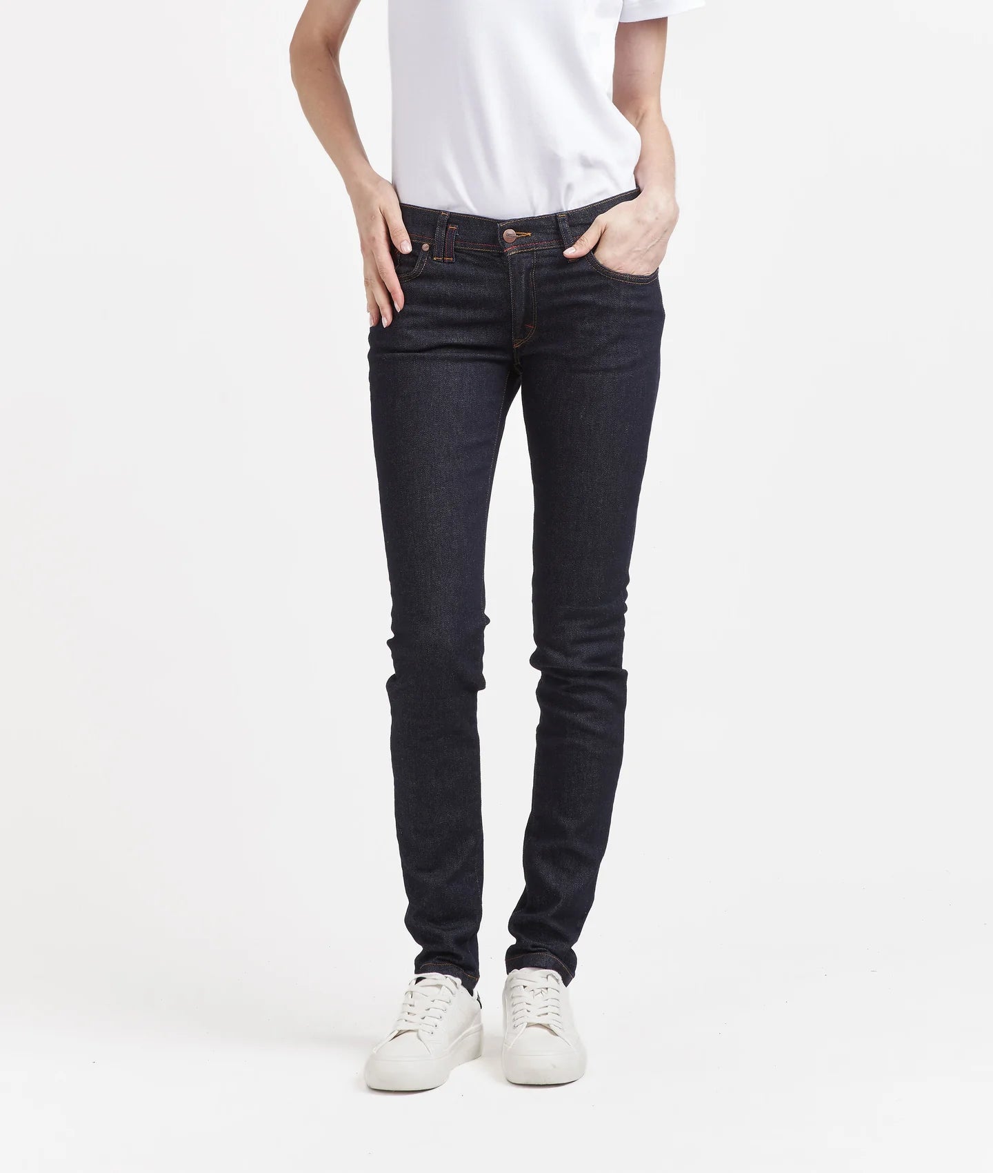 Jean femme slim taille standard Brut - MATHILDE