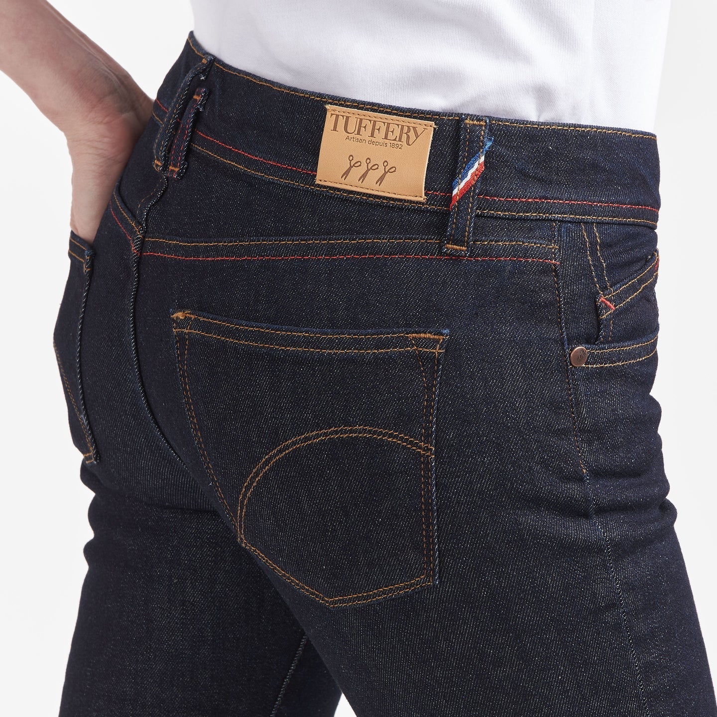 Jean slim taille standard Brut - Mathilde
