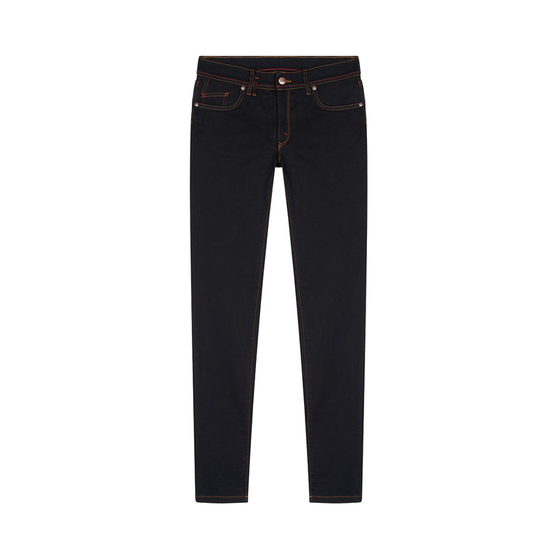 Jean slim taille standard Noir - Mathilde