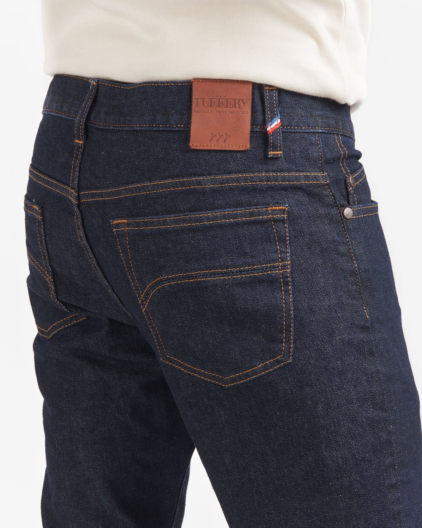 Jean droit ajusté Flex Brut - Alphonse