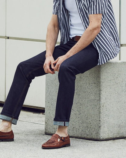 Jean droit ajusté Brut Selvedge - Alphonse