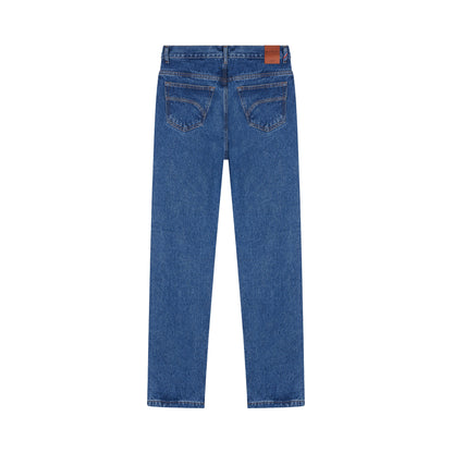Jean homme droit taille haute Stonewashed - Célestin