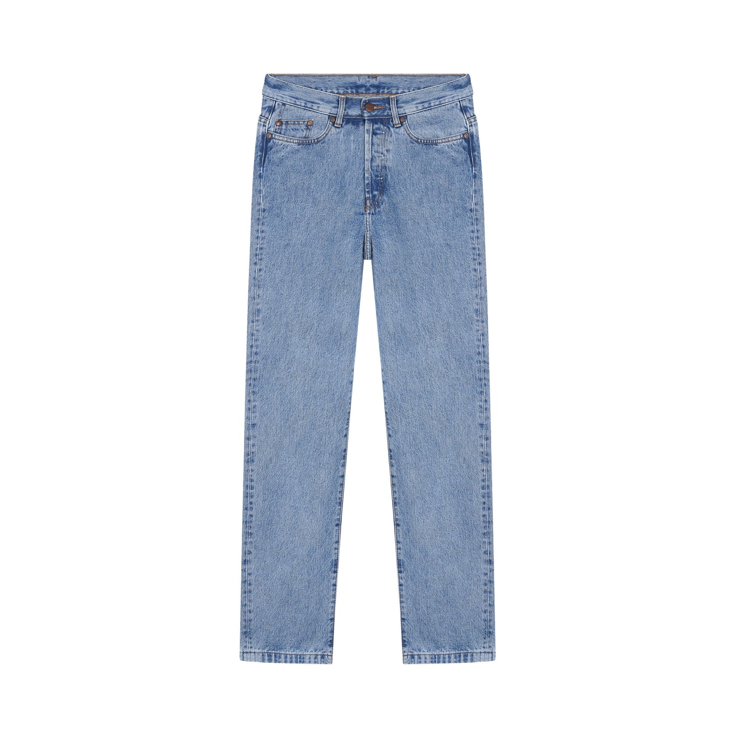 Jean droit taille haute clair - Célestin