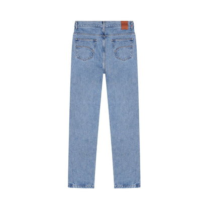 Jean droit taille haute clair - Célestin