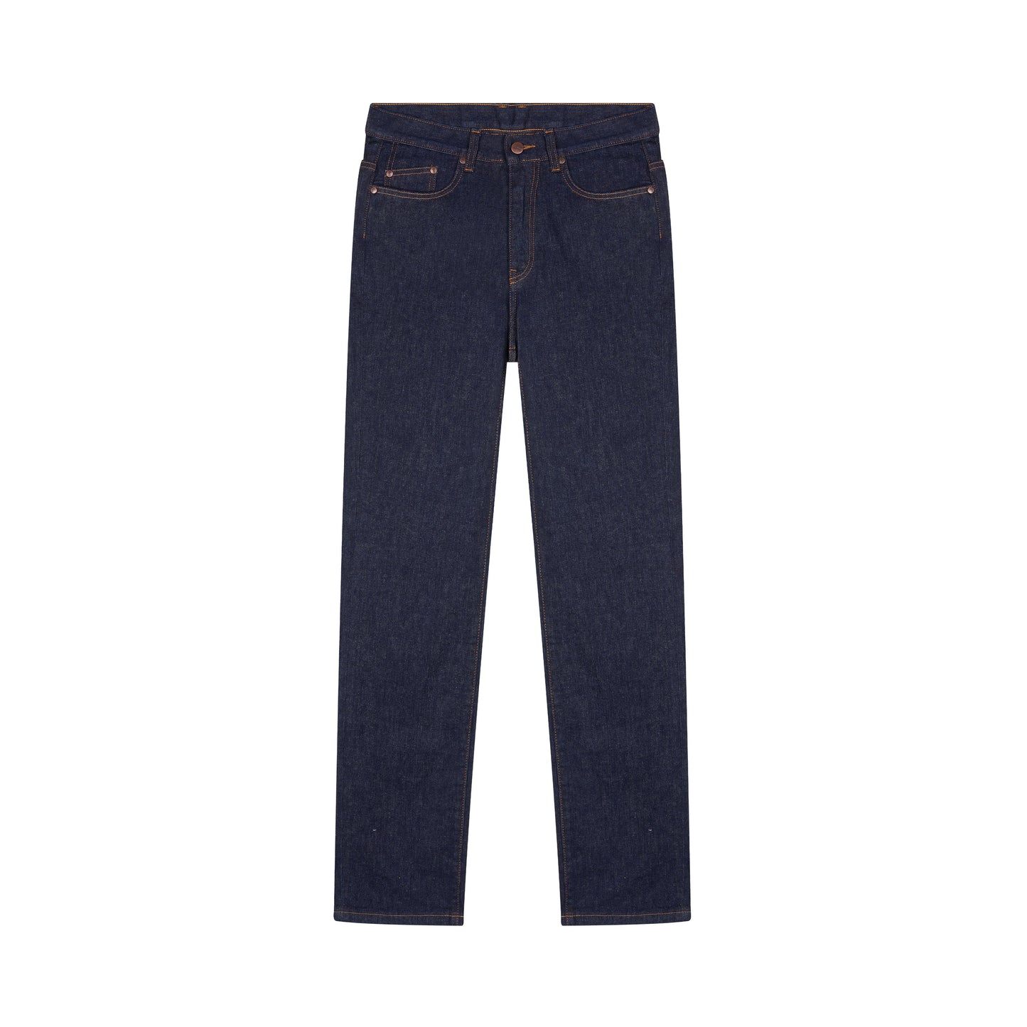 Jean droit taille haute flex brut - Célestin