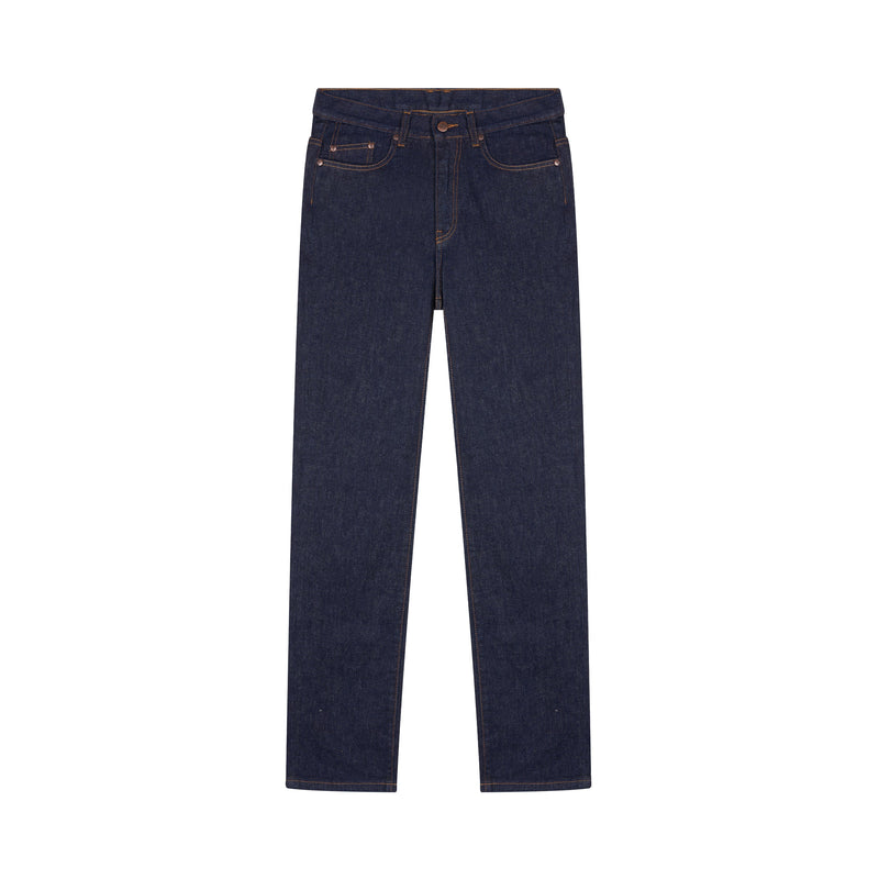 Jean droit taille haute Flex brut - Célestin