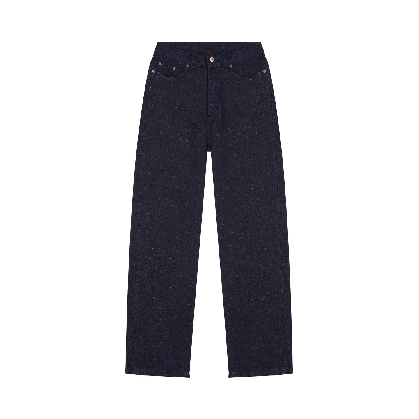 Jean unisexe large taille haute Chanvre - DÉSIRÉ