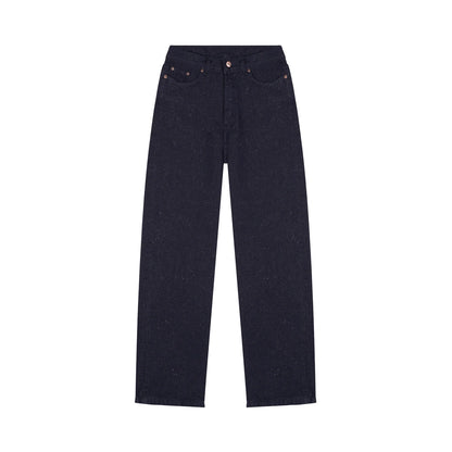 Jean unisexe large taille haute Chanvre - DÉSIRÉ
