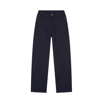Jean unisexe large taille haute chanvre – Désiré