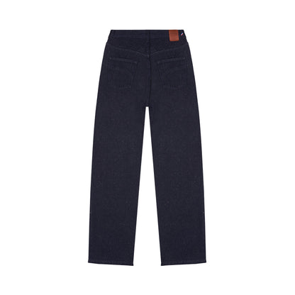 Jean unisexe large taille haute chanvre – Désiré