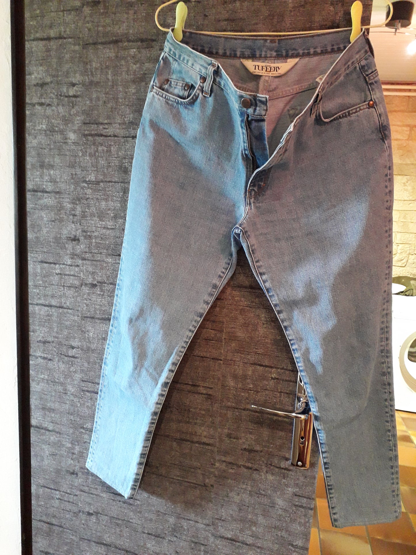 Jean mom taille haute Clair - Marthe