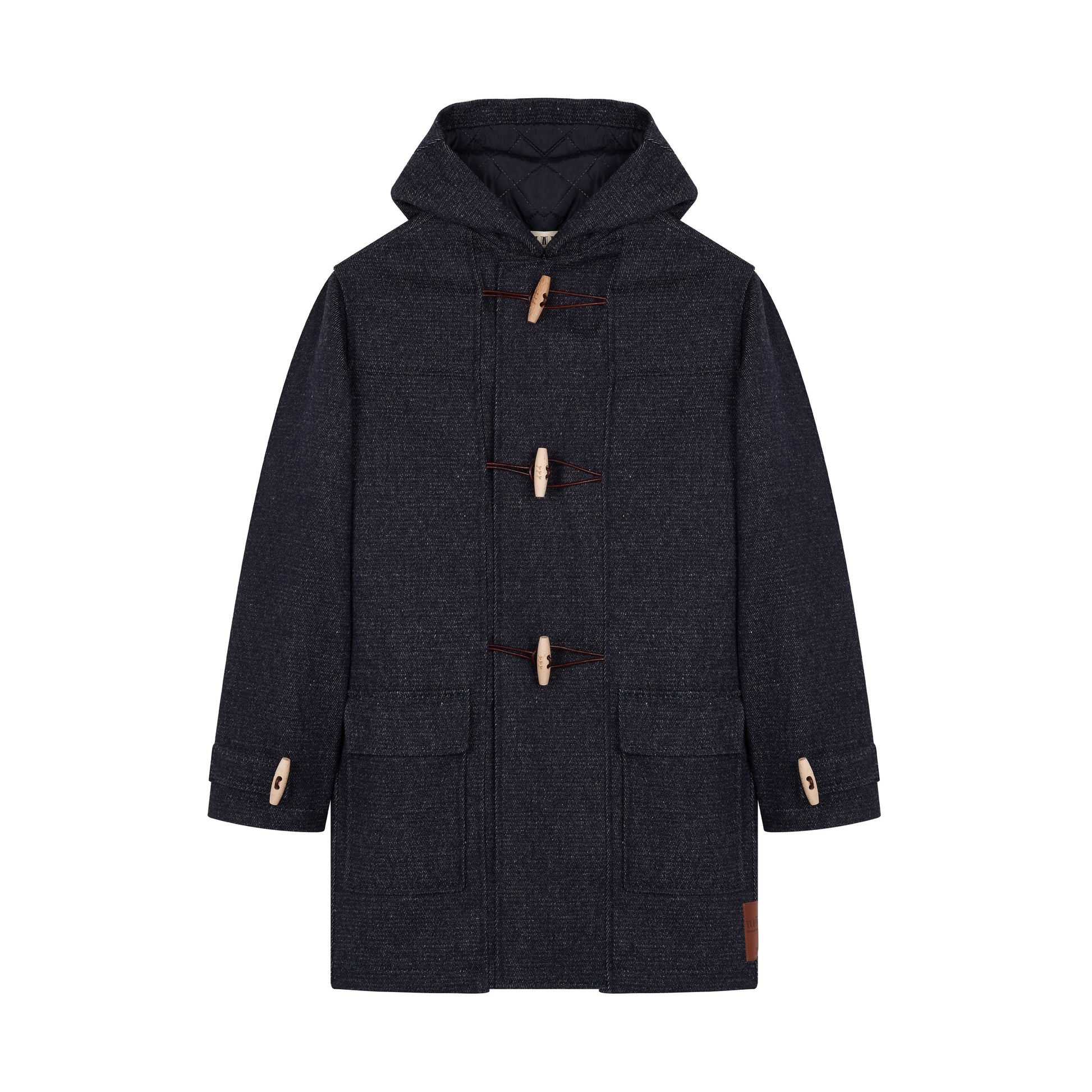 Manteau en jean Laine Française - Aigoual