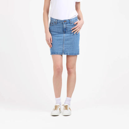 Mini jupe en jean clair - Fanny