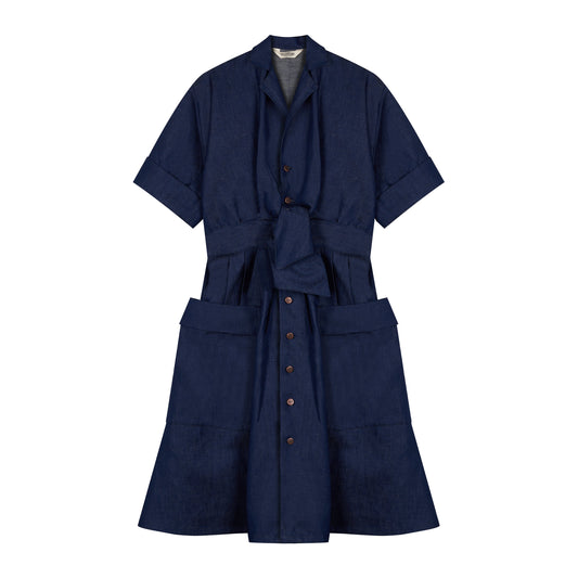 Robe en jean Lin Français - Paula