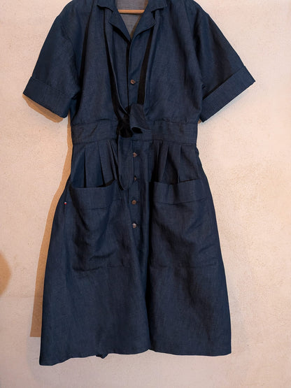 Robe en jean Lin Français - Paula