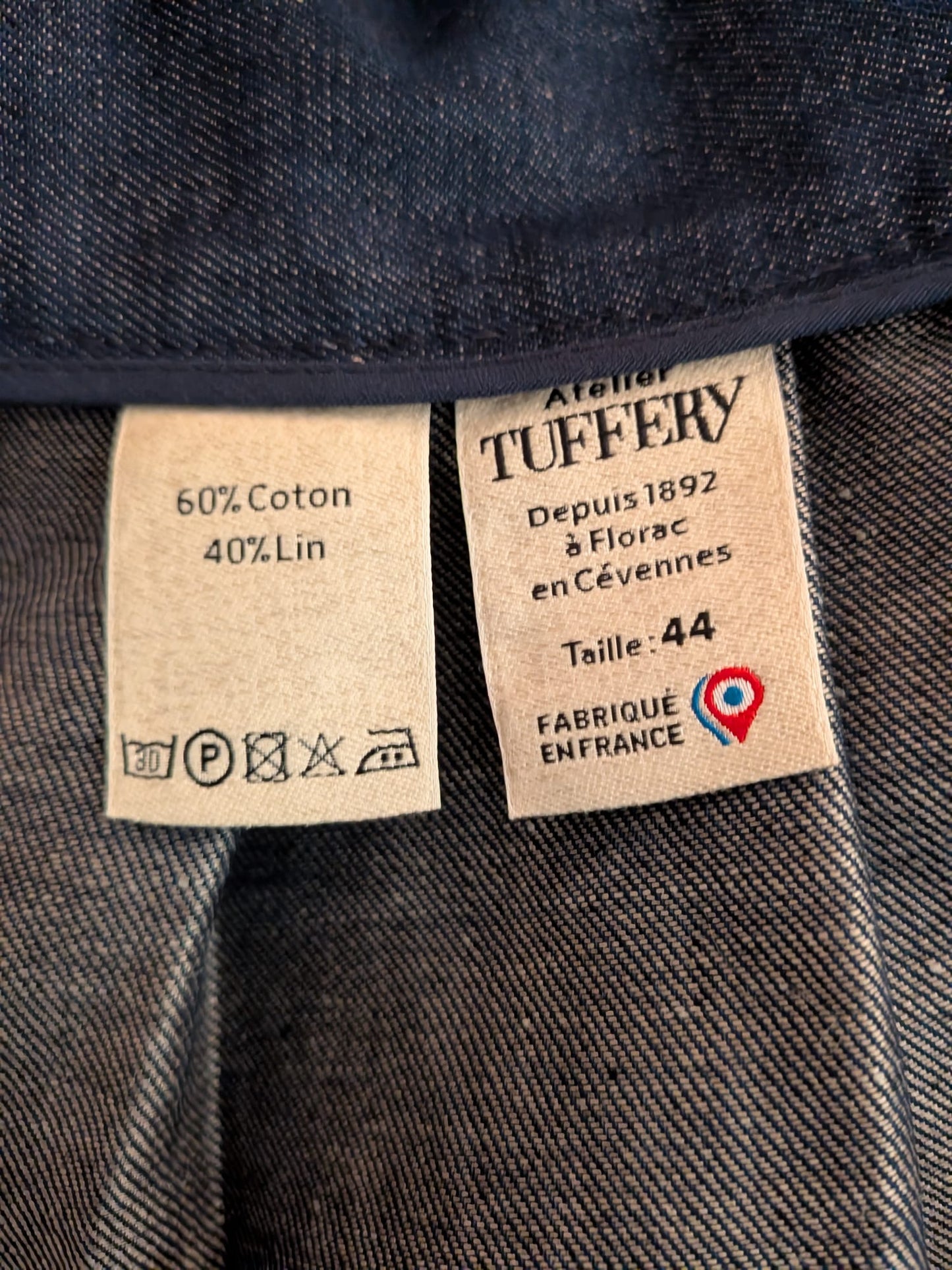 Robe en jean Lin Français - Paula