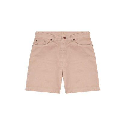 Short en jean beige taille haute - Aimé
