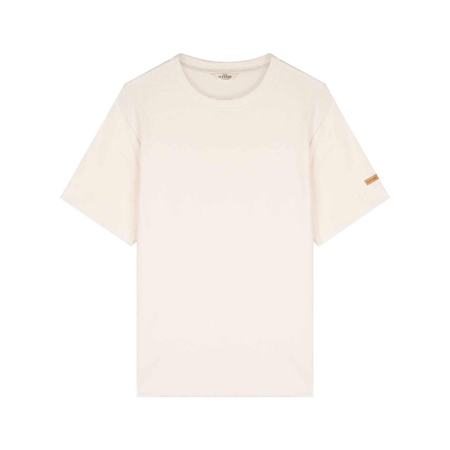 T-shirt homme 100% coton bio écru