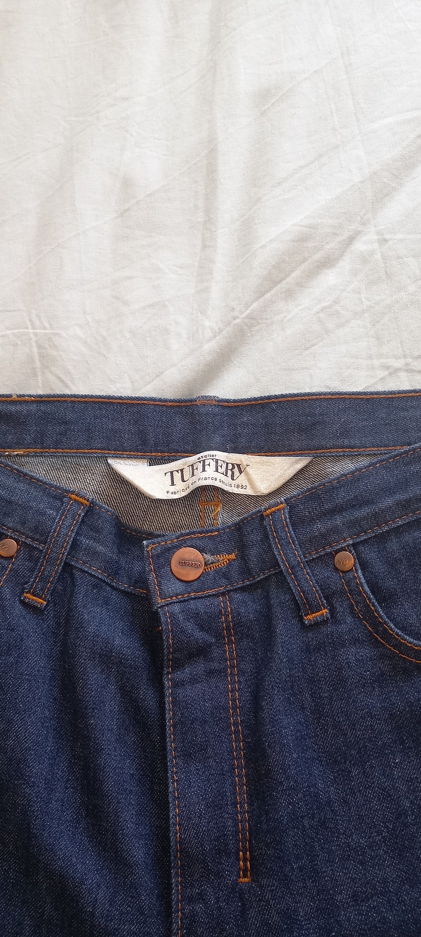 Jean mom taille haute Coton Bio - Marthe