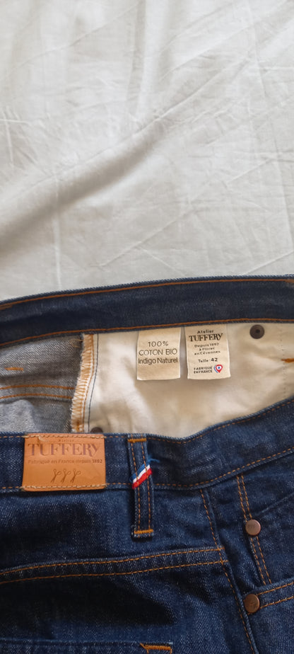 Jean mom taille haute Coton Bio - Marthe