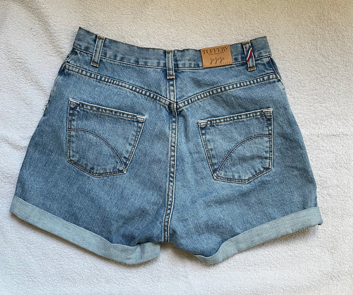 Short en jean taille haute - Aimé