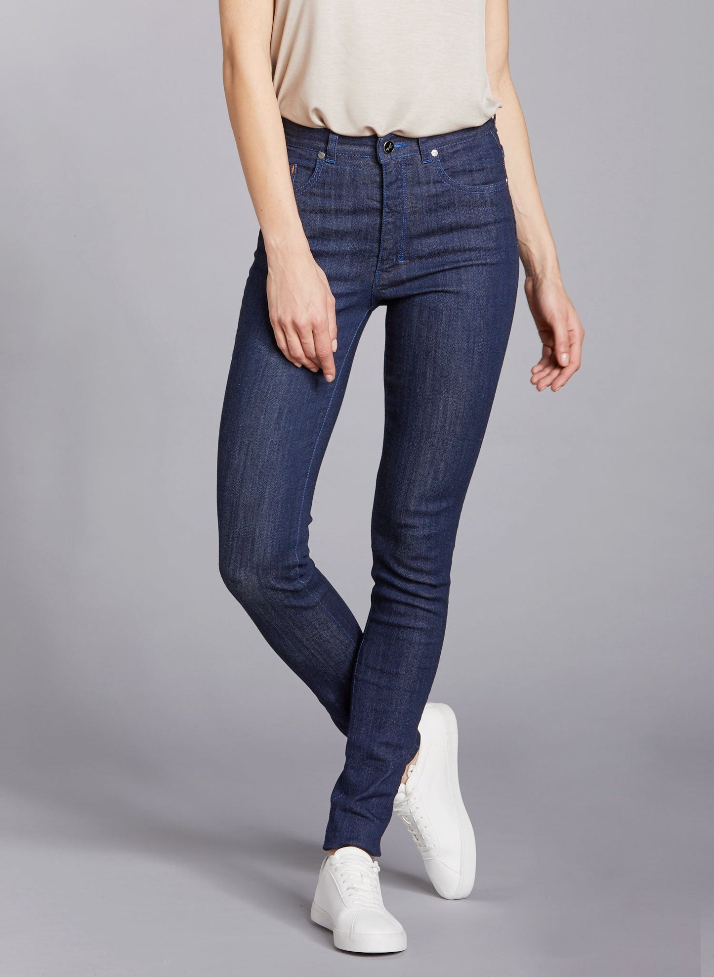 Jean slim taille haute Coton Bio Alpine - Marianne