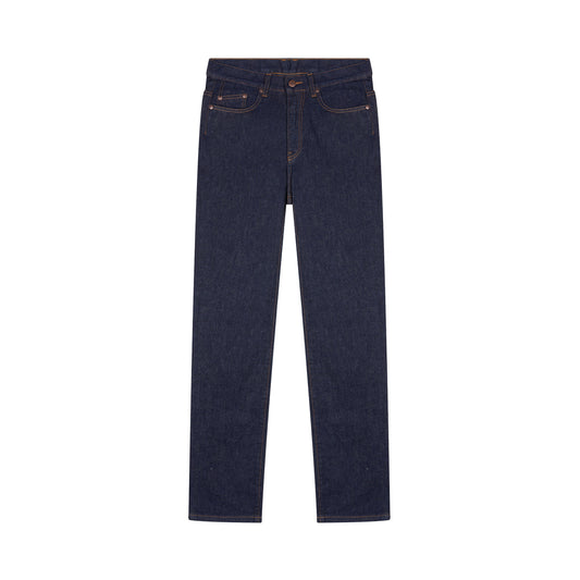 Jean droit taille haute Flex brut - Célestin