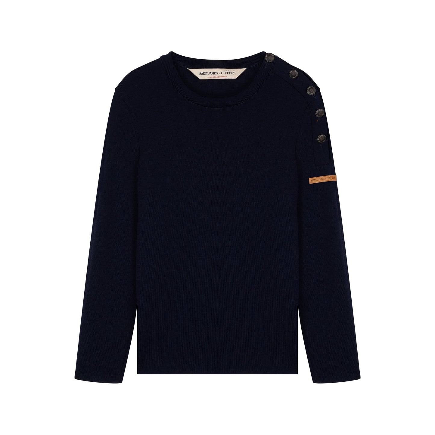 Pull femme laine – SAINT JAMES x Atelier TUFFERY – Transmission