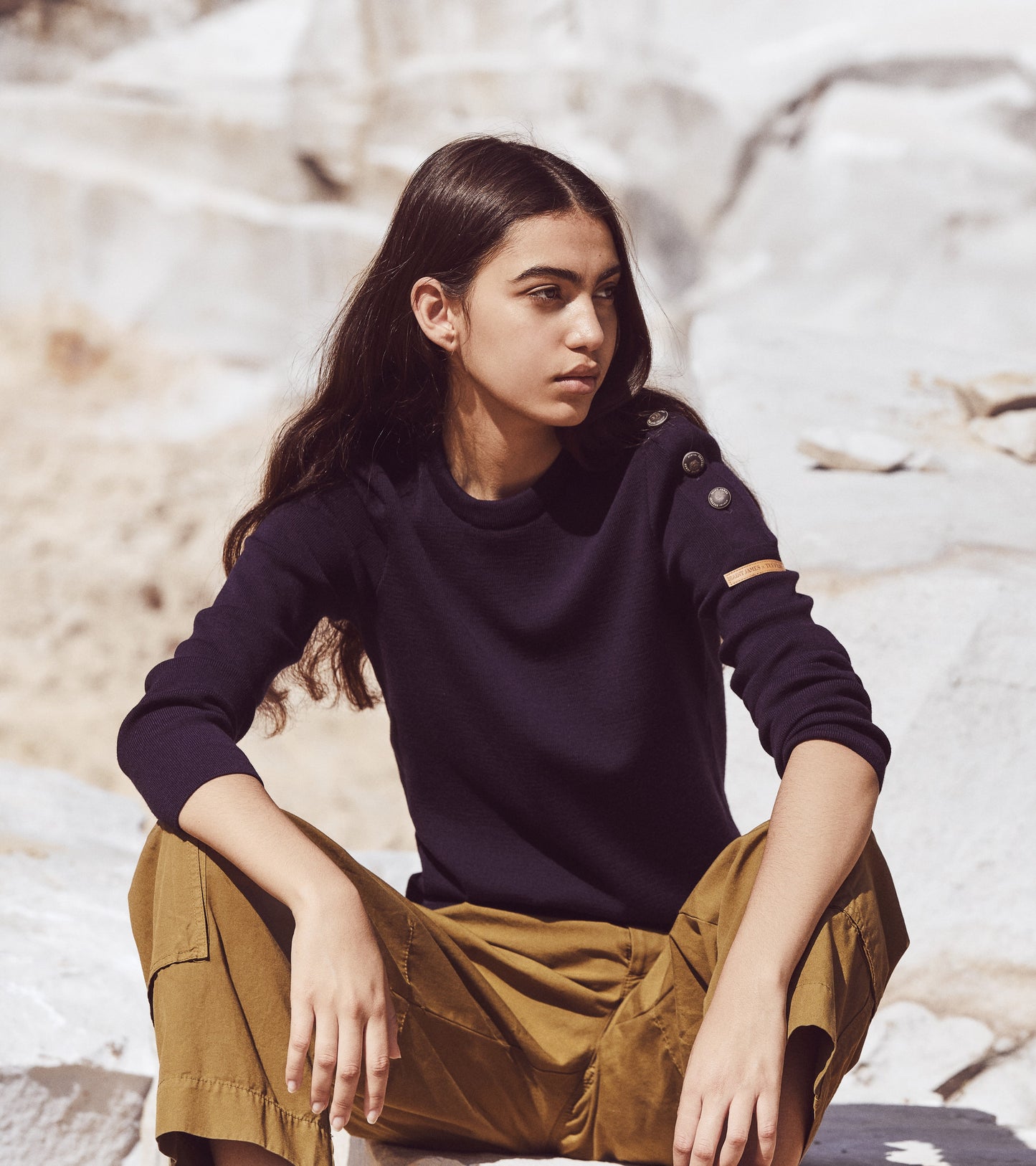 Pull femme laine – SAINT JAMES x Atelier TUFFERY – Transmission